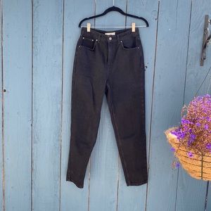 TopShop Black Mom Jeans